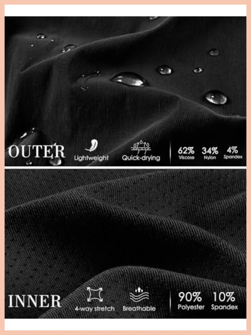 Quick-Dry Cargo Skort with 5 Pockets High Waisted Golf Tennis Athletic Skirt